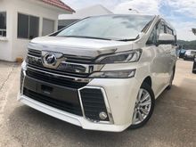 2015 Toyota Vellfire 2.5 Z Edition MPV**8 SEATER**PREMIUM WARRANTY**SHOWROOM CONDITION**HIGH TRADE-IN**