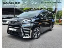 2019 Toyota Vellfire 2.5 ZG MPV (Recon)  + TipTop Conditions + Premium Multi-Brands Cars Models + TRUSTED DEALER SPECIALIZED + Car for sale +