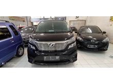 Toyota Vellfire hitam orisinil cm 6.7jtan jl.kenjeran otomart286