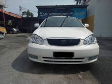 2002 Toyota Corolla Altis 1.8 G (A) Monthly Rm450 Only Leather Seat Free Accident Condition Like New