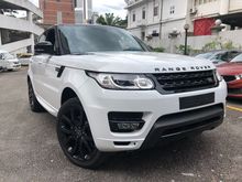 RANGE ROVER SPORT 3.0 HSE PETROL(A)UNREG 2016*FULL SPE
