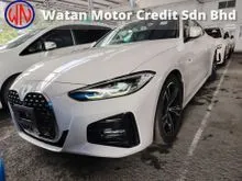 2021 BMW 420i M Sport Coupe UNREG,JAPAN,HIGHSPEC,GRADE 5,ORI LOW MILEAGE & BODY PAINT,SUNROOF,POWER BOOT,MEMORY SEATS,AMBIENT LIGHT & ETC,FREE GIFTS