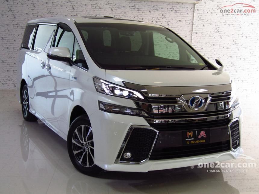 Toyota Vellfire 2017 E Four Hybrid 2 5 In กร งเทพและปร มณฑล 2017 Toyota Vellfire E Four Hybrid Van