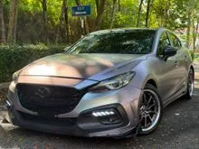 2015 Mazda 3 2.0 SKYACTIV-G High Sedan Paddle Shift Leather Seat Original Codition Warranty - Cars for sale