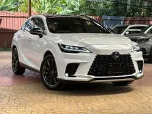 2024 Lexus RX 350 2.4 F Sport UNREG JAPAN GRADE 5A EXTREMELY LOW MILEGAE 8K KM ONLY