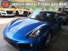 2015 Porsche Cayman 2.7 BOSE SPORT CHRONO SPORT STEERING SPORT EKZOS UNREG JAPAN