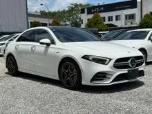 ( GRADE 5A ) 2021 Mercedes-Benz AMG A35 2.0 4MATIC Sedan FULLY LOAD UNREGISTER