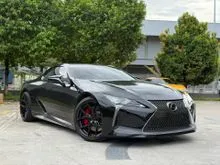 2020 Lexus LC500 S Package 5.0 V8 Coupe, Ready Stock, Japan Spec, Mark Levinson, Carbon Roof, HUD, Armytrix Exhaust, Grand Tourer, GT