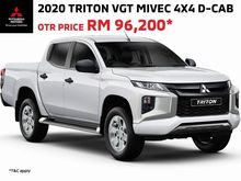 2020 Mitsubishi Triton 2.4 VGT Pickup Truck 4X4 BIG DISCOUNT
