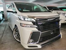 PRICE CAN NEGO!!! UNREGISTER HAVE 5 UNIT Toyota Vellfire 2.5 Z G Edition , FULL AMIRATION BODYKIT , TEIN SUSPENSION , 20 REIHEN RIMS ,DONT MISS OUT!!!