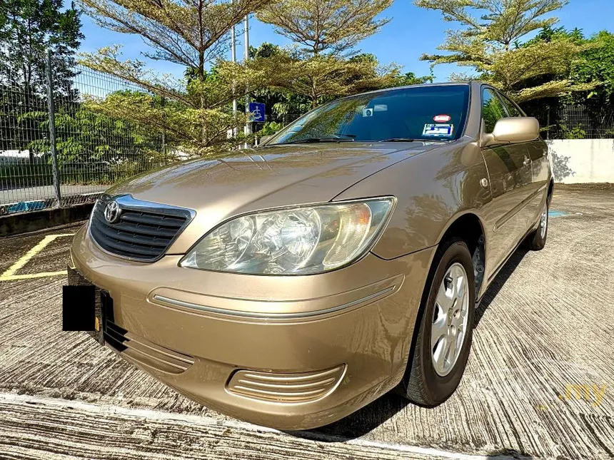 2002 Toyota Camry E Sedan
