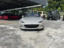 2023 Mazda MX-5 1.5 S Leather Package Convertible, Brown Top, Nappa Leather Seat, Bose Sound System, Low Mileage 9k+, BSM, Apple CarPlay & Android