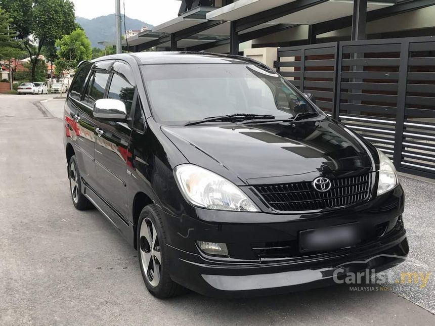 Toyota Innova 2007 G 2.0 in Penang Automatic MPV Black for RM 35,999