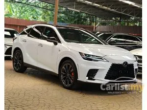 2024 Lexus RX 350 2.4 F Sport TURBO SUV, RX350, GRADE 5A, ORI 8K KM, 2ND ROW ELECTRIC SEAT, HUD, BSM, DIM, 360 CAMERA, PANORAMIC ROOF, 3 LED HEADLIGHT