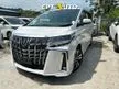 Recon 2021 Toyota Alphard 2.5 G S C Package MPV SC / GRED 4.5A / 27K KM ONLY