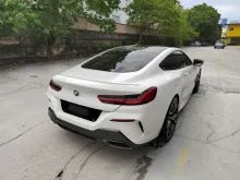 (Provide Warranty, Genuine Mileage) 2019 BMW M850i 4.4 xDrive Coupe V8. Carbon Fiber Roof, 360 Cam, Sport Exhaust, Comfort Access, HARMAN KARDON, 850i