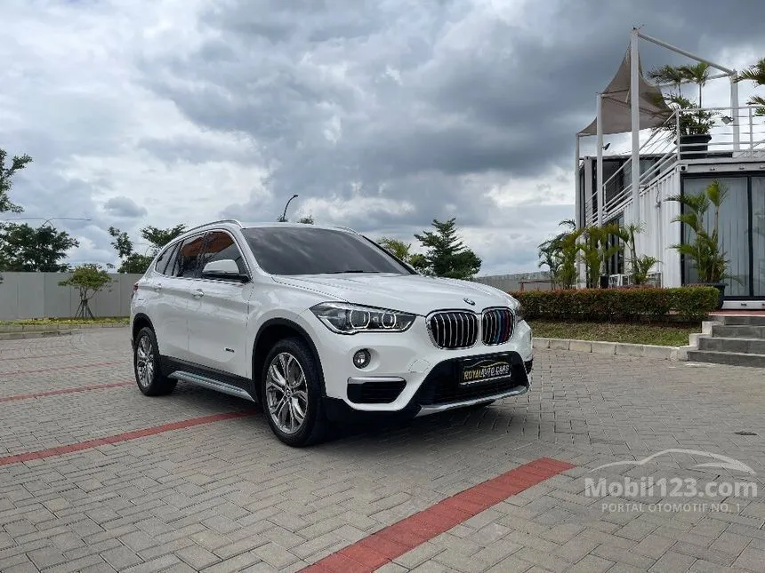 Jual Mobil BMW X1 2017 sDrive18i xLine 1.5 di Banten Automatic SUV Putih Rp 425.000.000