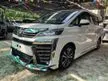 Recon 2019 Toyota Vellfire 2.5 ZG (Full Spec/JBL/360/Modeslita)