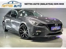 2017 Mazda 3 2.0 SKYACTIV-G High Sedan / Lane Assist / Blind Sport / Head Up Display / Paddle Shift / Credit Loan