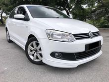 2013 Volkswagen Polo 1.6 (A) Sedan REAL 2013 FACELIFT SERVICE RECORD LOW MILEAGE