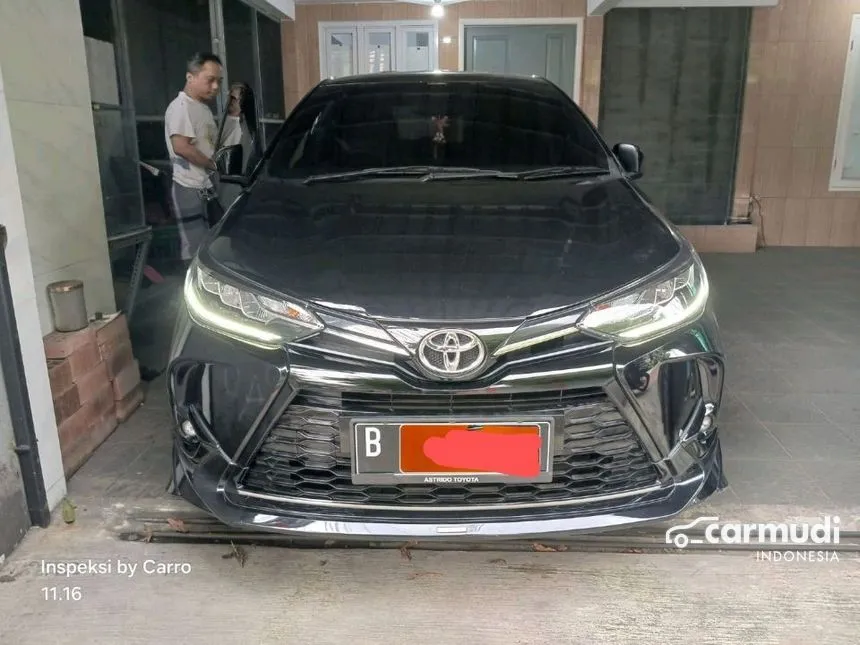 Jual Mobil Toyota Yaris 2022 S GR Sport 1.5 di Banten Automatic Hatchback Hitam Rp 215.000.000