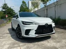 New Offer 2024 Lexus RX 350 2.4 F-Sport AWD//Grade 5A//Digital Meter//Panoramic Sunroof//HUD//360 Camera//10 Years Warranty +1st Service+Full Tank