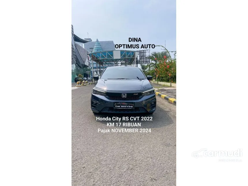 Jual Mobil Honda City 2022 RS 1.5 di DKI Jakarta Automatic Hatchback Abu