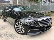 2017 Mercedes-Benz E250 2.0 Exclusive Sedan (TRUE YEAR MAKE)(UNDER WARRANTY)(LOW MILEAGE)(ONE OWNER)
