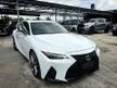 Recon 2021 (UNREG) Lexus IS300 2.0 F Sport NEW MODEL**JAPAN FULL SPEC**360 CAM**SUNROOF**NEW ARRIVAL OFFER