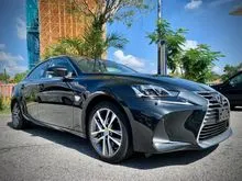 2017 Lexus IS200t 2.0 EDITION UNREG JAPAN