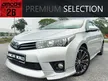 Used ORI 2014 Toyota Corolla Altis 2.0 V SPEC (A) HIGH SPEC PUSH START BUTTON ELECTRONIC PREMIUM LEATHER SEAT DVD SCREEN REVERSE CAMERA SUPPORT NEW PAINT