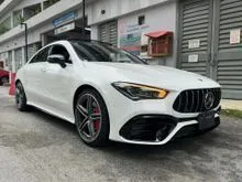 2020 Mercedes-Benz AMG CLA45 2.0 S 4MATIC+ Coupe #Japan Spec #Fully Loaded #Low mileage