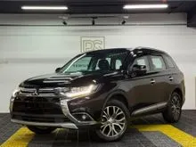 2018 Mitsubishi Outlander 2.0 (A) Sports Edition SUV FACELIFT / 4WD/ 360VIEW & REVERSE CAM/CRUISE CONTROL/LARGE BOOT SPACE/7 LEATHER SEAT/F. WARRANTY