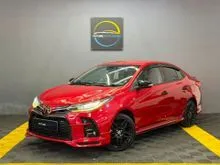 2022 Toyota Vios 1.5 GR-S Sedan FULL SERVICE RECORD TOYOTA / UNDER WARRANTY TIL 2027
