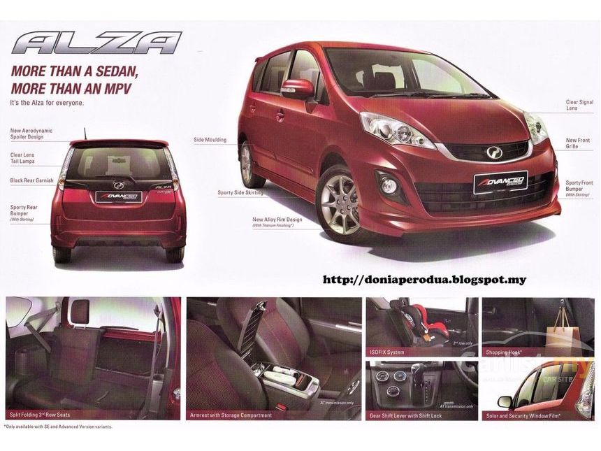 2017 Perodua Alza S MPV