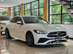 [ 22K KM Only ] 2022 Mercedes-Benz C200 1.5 AMG Line Sedan