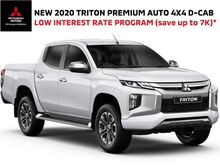 2020 Mitsubishi Triton 2.4 VGT Premium Pickup Truck AUTO 4X4 BIG DISCOUNT