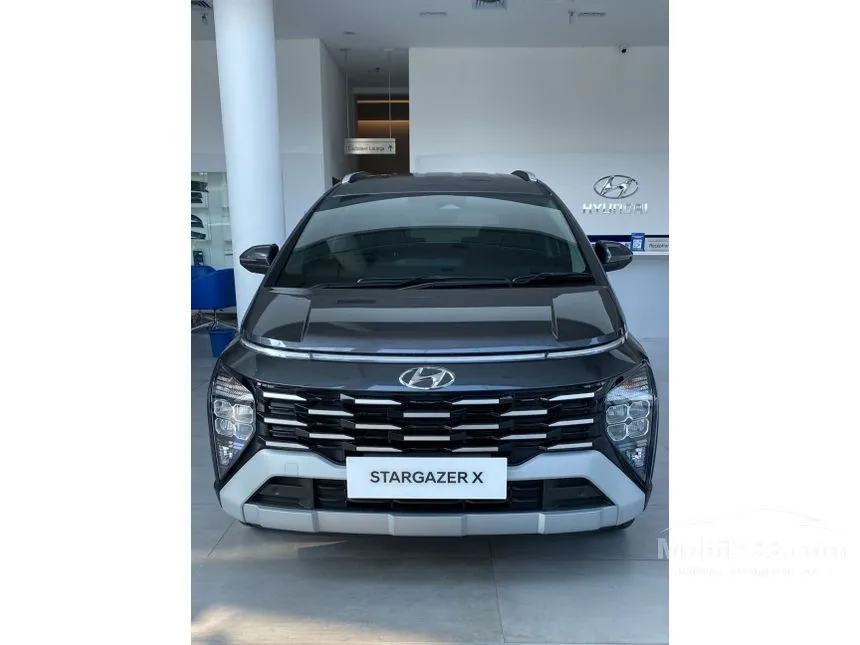 Jual Mobil Hyundai Stargazer X 2024 Prime 1.5 di Banten Automatic Wagon Abu