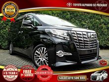 2017 Toyota Alphard 2.5 G S C Package MPV **PRICE Included SST**CLEARANCE SALES**2 POWER DOOR**POWER BOOT**UNREG**JAPAN SPEC