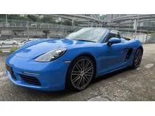 Porsche 718 2.0 Boxster Convertible YR2022 Unreg UK SPEC SPORT CHRONO, SPORT EXHAUST, ABS, PASM, PCM, BOSE SOUND SYSTEM - Cars for sale
