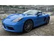 Porsche 718 2.0 Boxster Convertible YR2022 Unreg UK SPEC SPORT CHRONO, SPORT EXHAUST, ABS, PASM, PCM, BOSE SOUND SYSTEM - Cars for sale