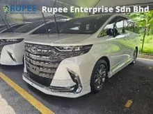 2024 Toyota Alphard 2.5 Z HIGH SPEC MOONROOF SUPER LOW MILEAGE 91KM NEW CAR CONDITION HIGH GRADE 360 CAMERA DIM BSM MODELLISTA BODYKIT UNREGISTERED