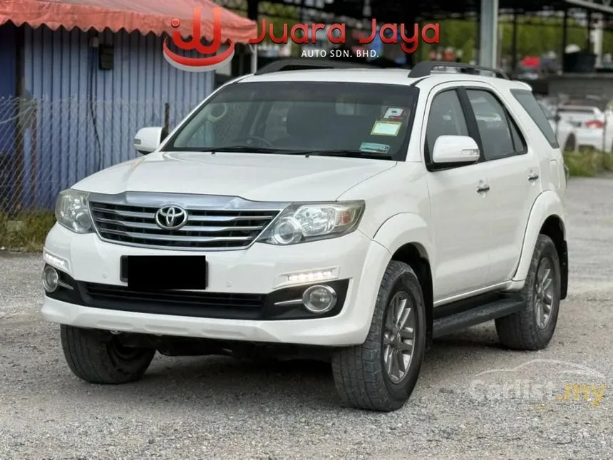 2015 Toyota Fortuner V SUV