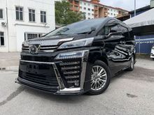 2018 Toyota Vellfire 2.5 ZA Edition MPV**DIM**SUNROOF**PREMIUM WARRANTY**SHOWROOM CONDITION**
