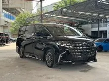 2024 Toyota Alphard 2.5 Executive Lounge MPV Hybrid JBL SR 360 Camera PCS LDA HUD DIM BSM Unreg