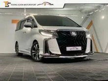Toyota Alphard 2.5 DBA-AGH30W (A) VIP CAR/ ON TIMES SERVICE/ MAXIMIUM LOAN AVAILABLE