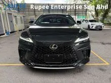 2024 Lexus RX 350 2.4 F Sport Turbo Panaromic Roof 360View HUD Up Display BSM DIM Paddle Shift LED Light 6A Good Condition Nice Car