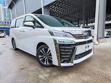 CHEAPEST 2018 Toyota Vellfire 2.5 ZG 2LED CHEAPEST IN TOWN WHITE OFFER UNREG
