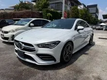 2021 MERCEDES-BENZ CLA35 AMG 2.0 4MATIC SEDAN FULL SPEC / FREE 6 YEAR WARRANTY