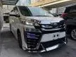 Recon 2019 Toyota Vellfire 2.5 ZG SUNROOF (PROMOTION PRICE) PILOT SEATS ,REAR CAMERA ,LKA ,PRE CRASH ,FULL LEATHER ,UNREG
